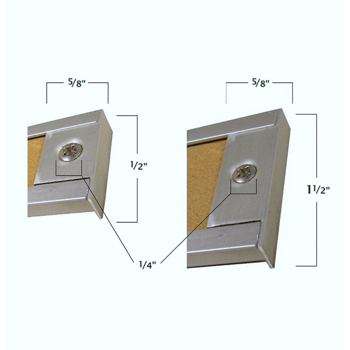 End Caps- Display Rails, 10-Pack