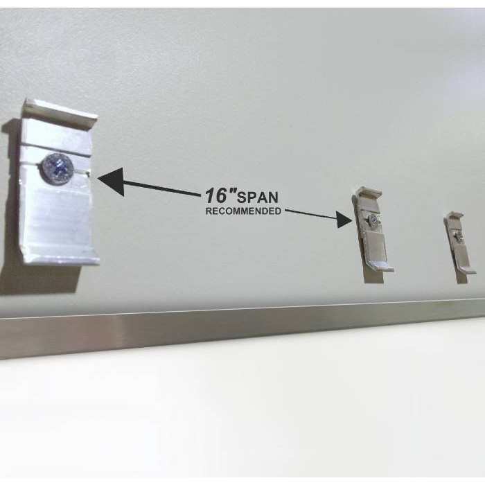 ﻿EZHang Bracket System EZ HANG CLIPS MOUNTING HARDWARE